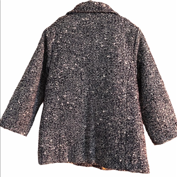 Girls Rachel Riley tweed coat - Picture 2 of 4